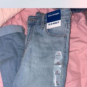 Old Navy Women's Denim Straight Leg Jeans